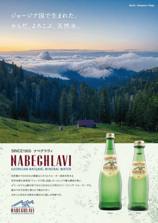 ナベグラヴィ・ジャパン株式会社｜NABEGHLAVIチラシ制作実績