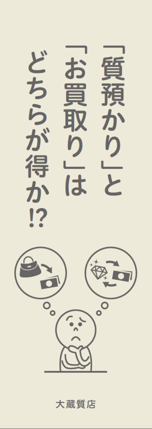 大蔵質店｜リーフレット制作実績